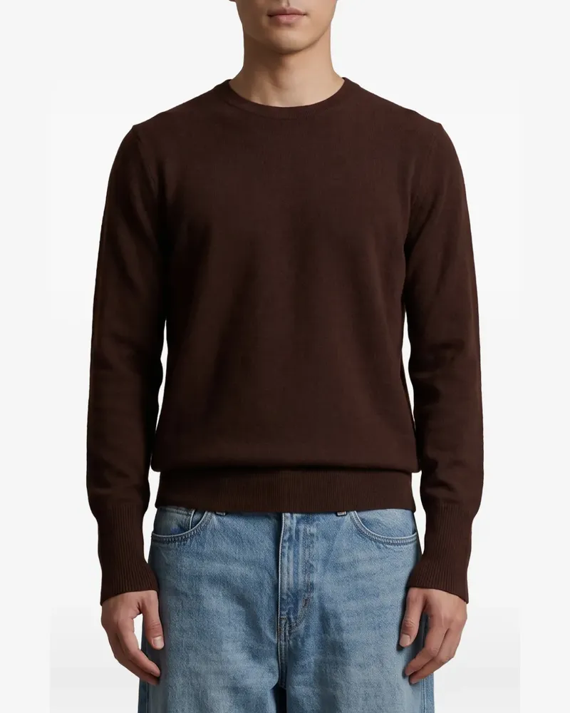 Ballantyne Kaschmirpullover mit rundem Ausschnitt - Braun Braun