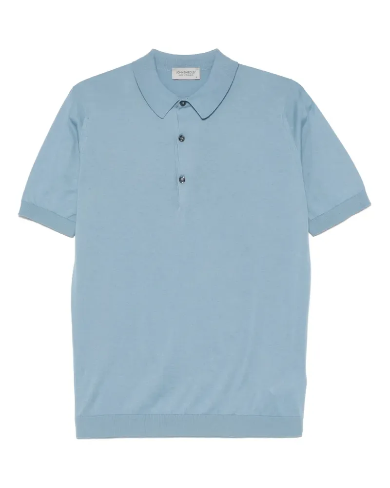John Smedley Adrian' Poloshirt - Blau Blau