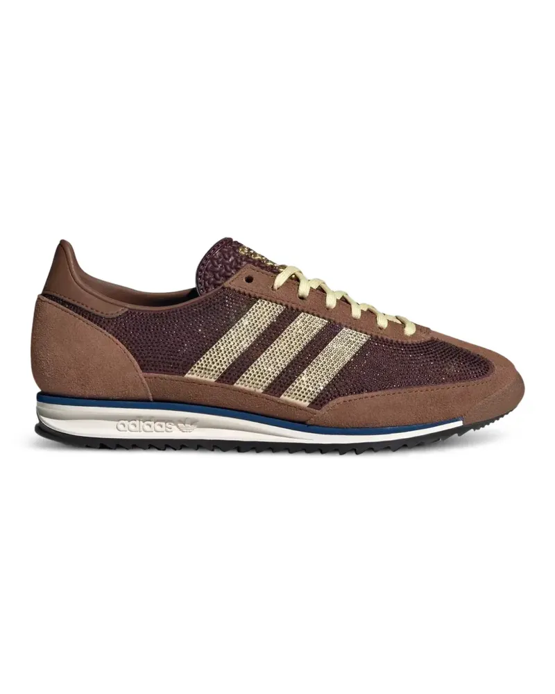 adidas SL 72 OG Sneakers mit Kristallen - Braun Braun