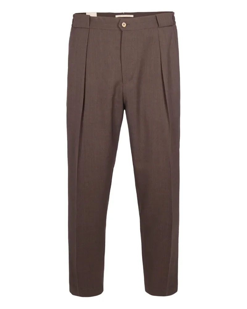 Briglia 1949 Plissierte Hose - Braun Braun
