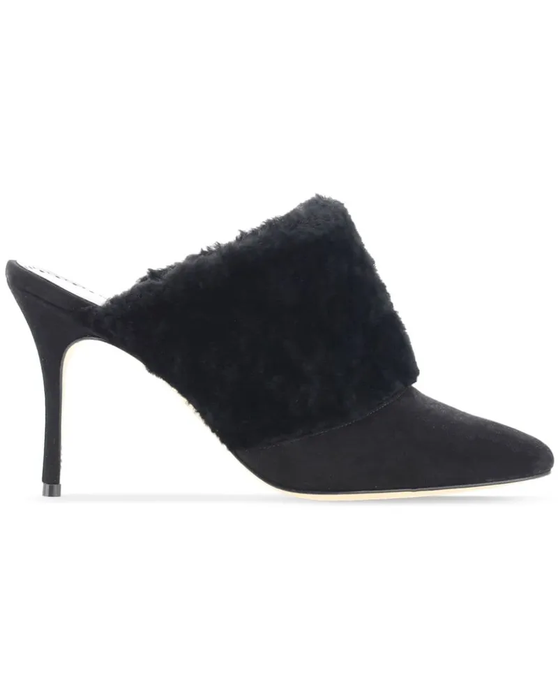 Manolo Blahnik Fabio Mules 90mm - Schwarz Schwarz