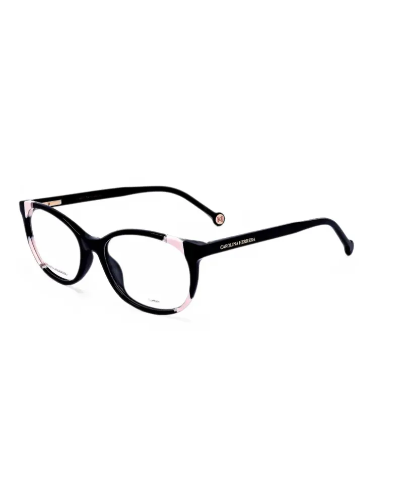 Carolina Herrera New York cat-eye frame glasses - Schwarz Schwarz