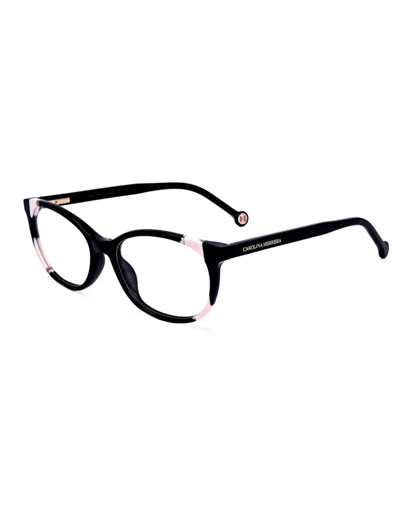 Carolina Herrera New York Brille mit Cat-Eye-Gestell - Schwarz Schwarz