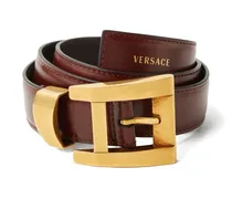 Gürtel aus Leder 3 cm - Braun