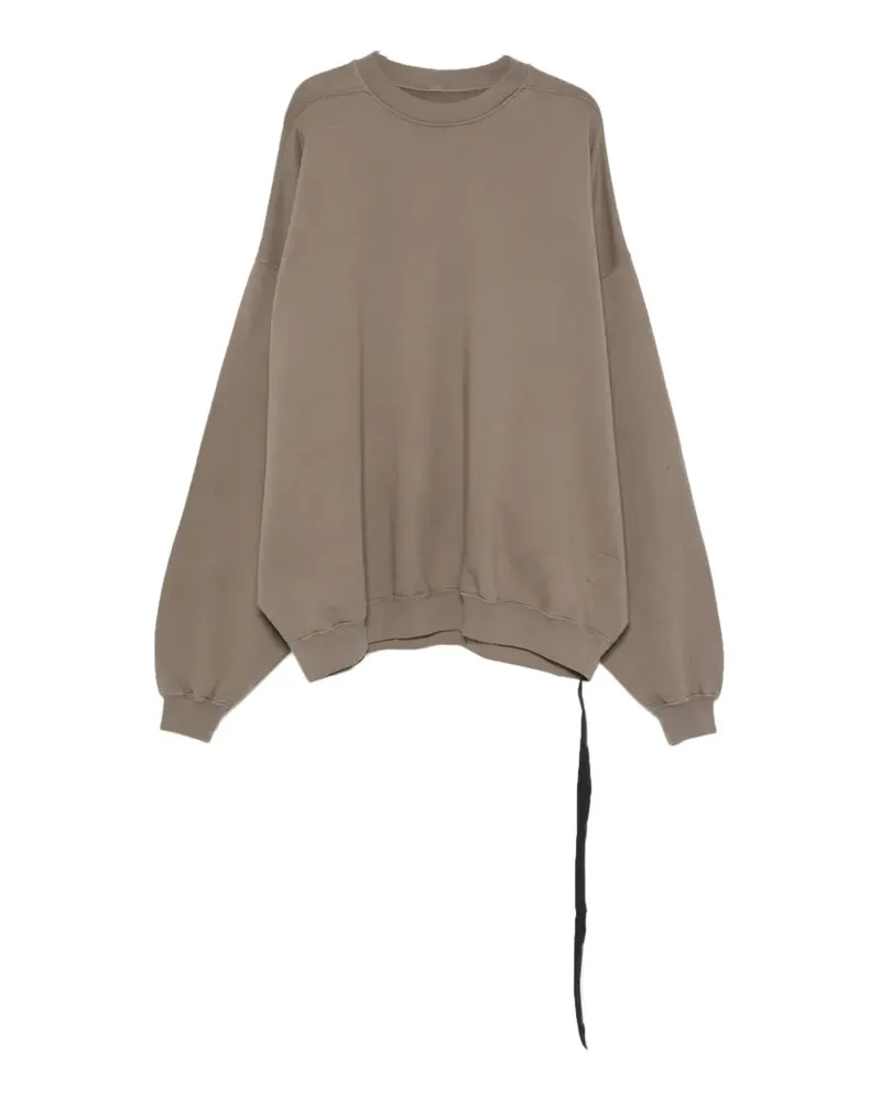 DRKSHDW by Rick Owens oversized crew-neck sweatshirt - Braun Braun
