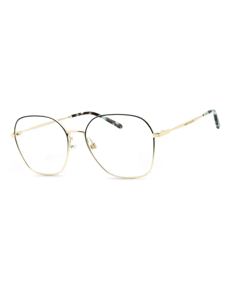 Marc Jacobs square full-rim eyeglasses - Gold Gold