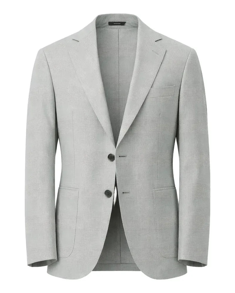 Tombolini Prince-of-Wales check blazer - Grau Grau
