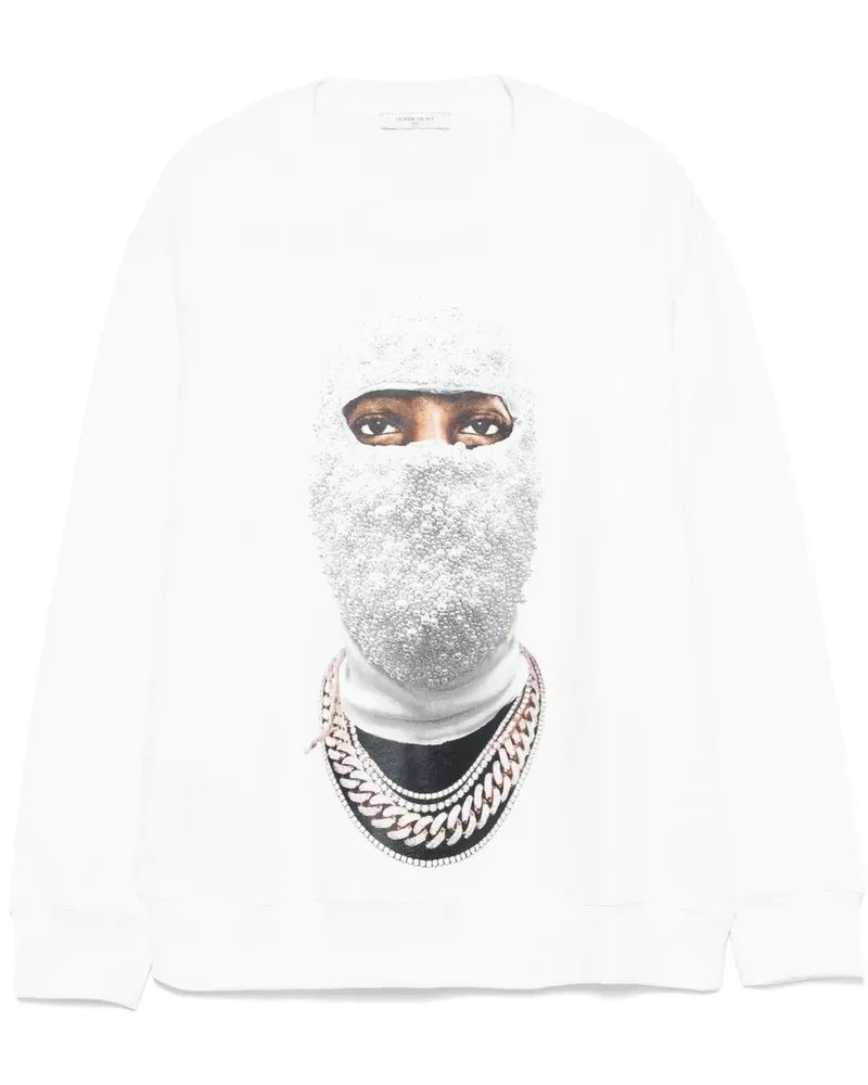 IH NOM UH NIT Future Mask Sweatshirt - Weiß Weiß