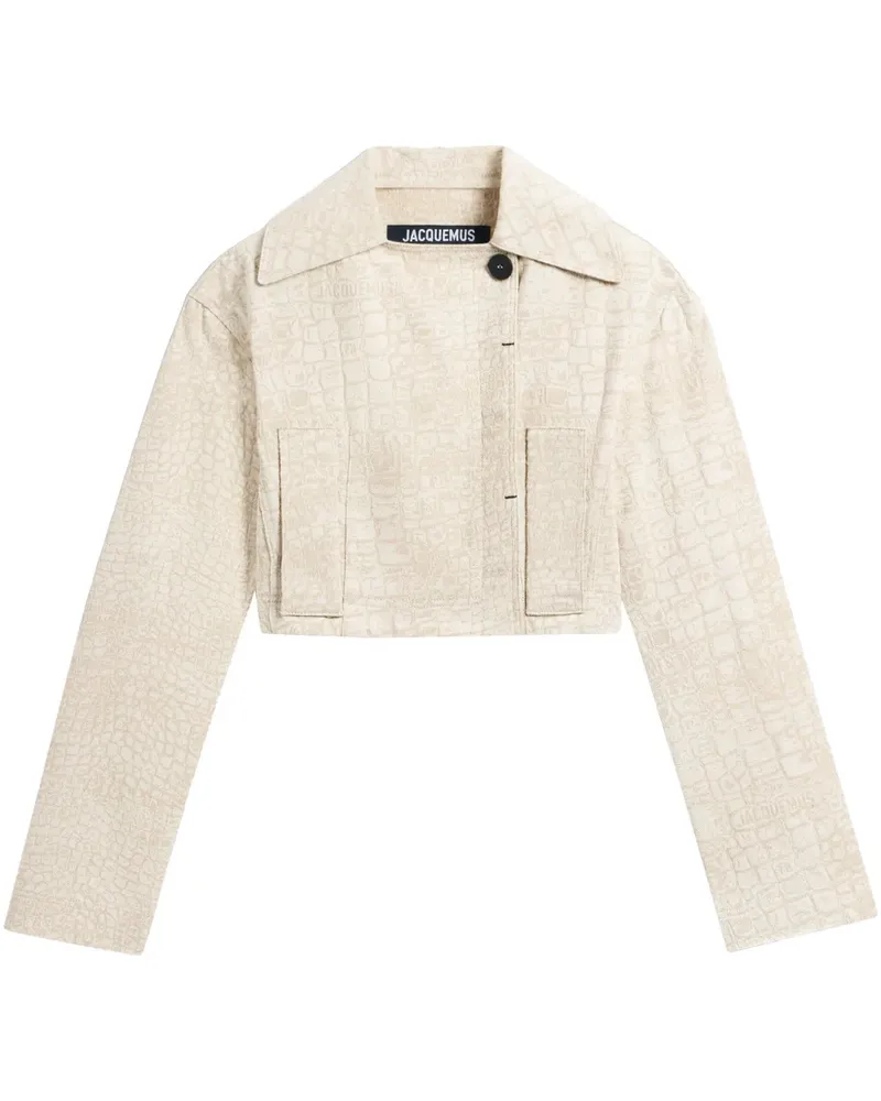 Jacquemus The Nîmes Marino Jeansjacke - Nude Nude
