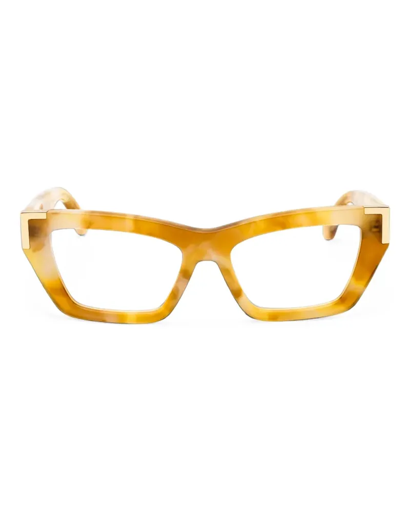 Palm Angels Style 1D cat-eye glasses - Braun Braun