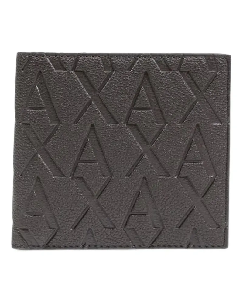 Armani Exchange logo-debossed bifold wallet - Braun Braun