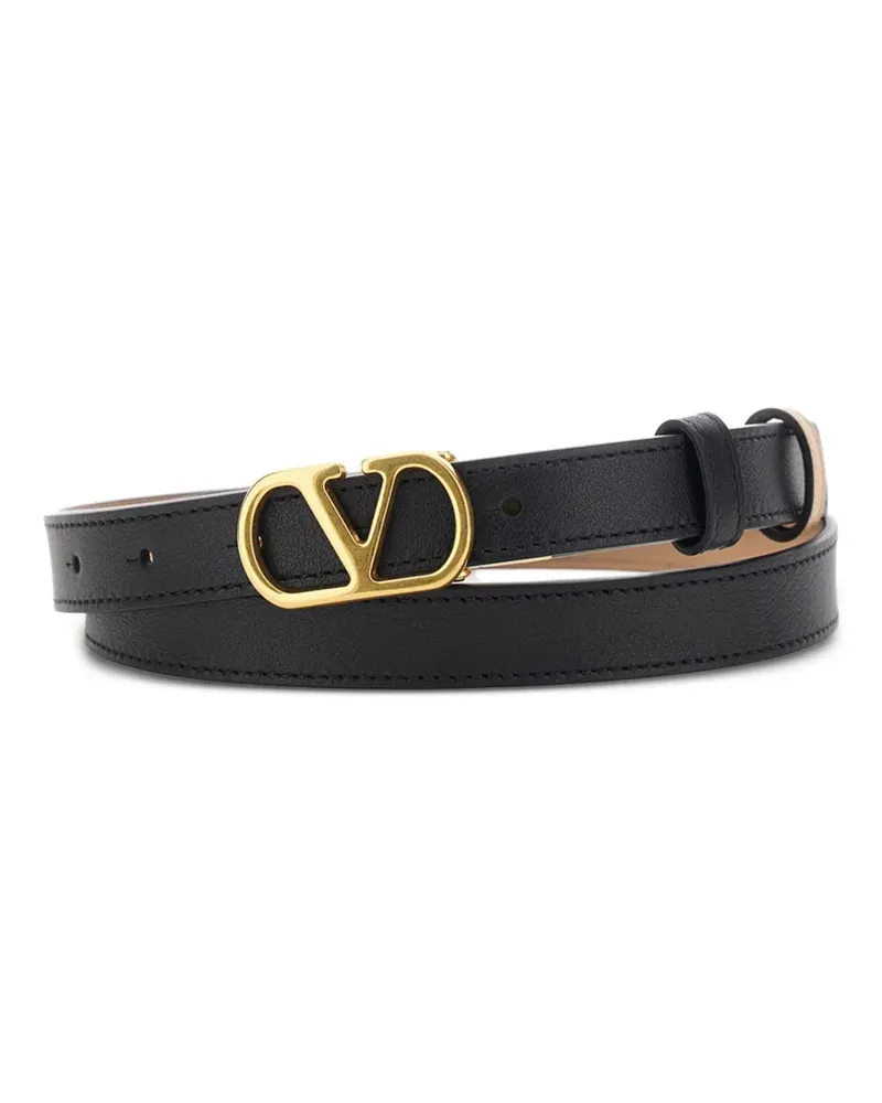 Valentino Garavani Wendbarer VLogo Signature Gürtel - Schwarz Schwarz