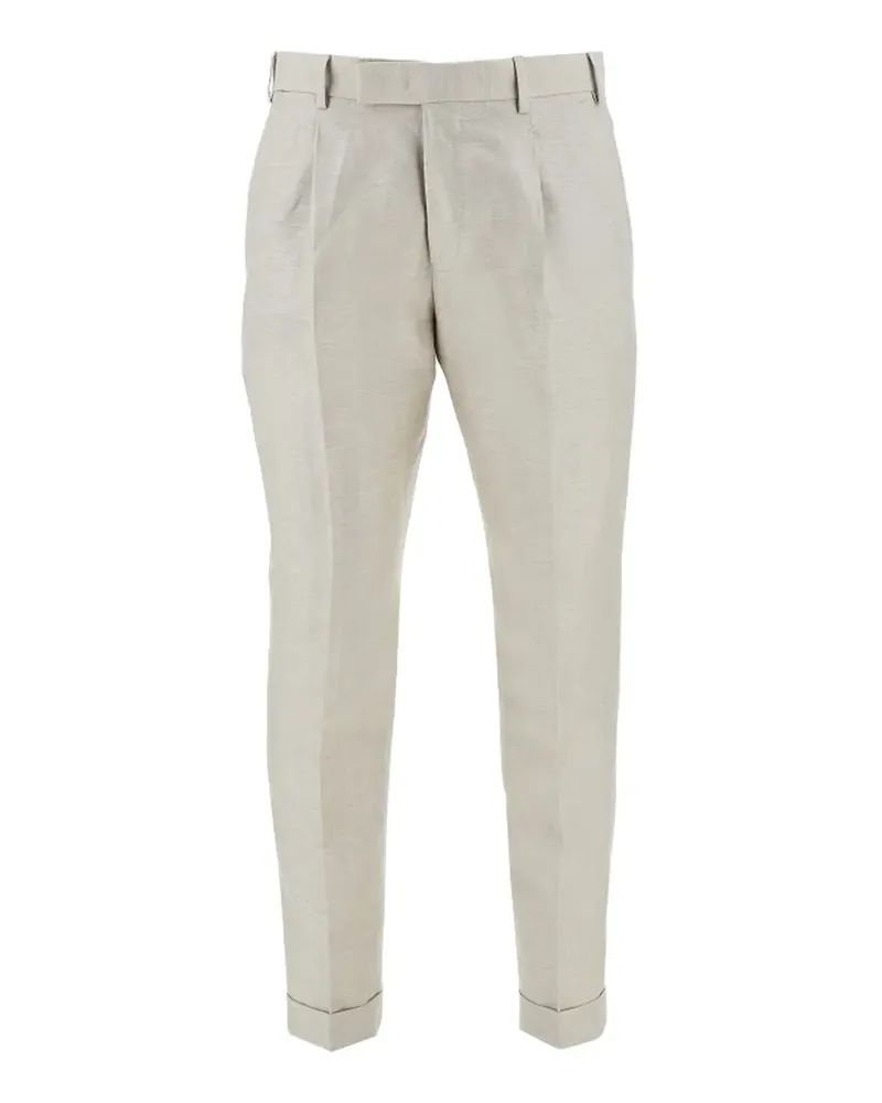 PT TORINO pleated tailored trousers - Nude Nude
