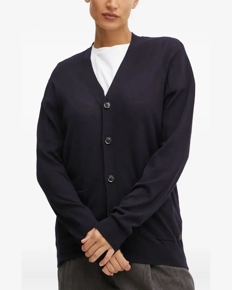 Liu Jo button pocket cardigan - Blau Blau