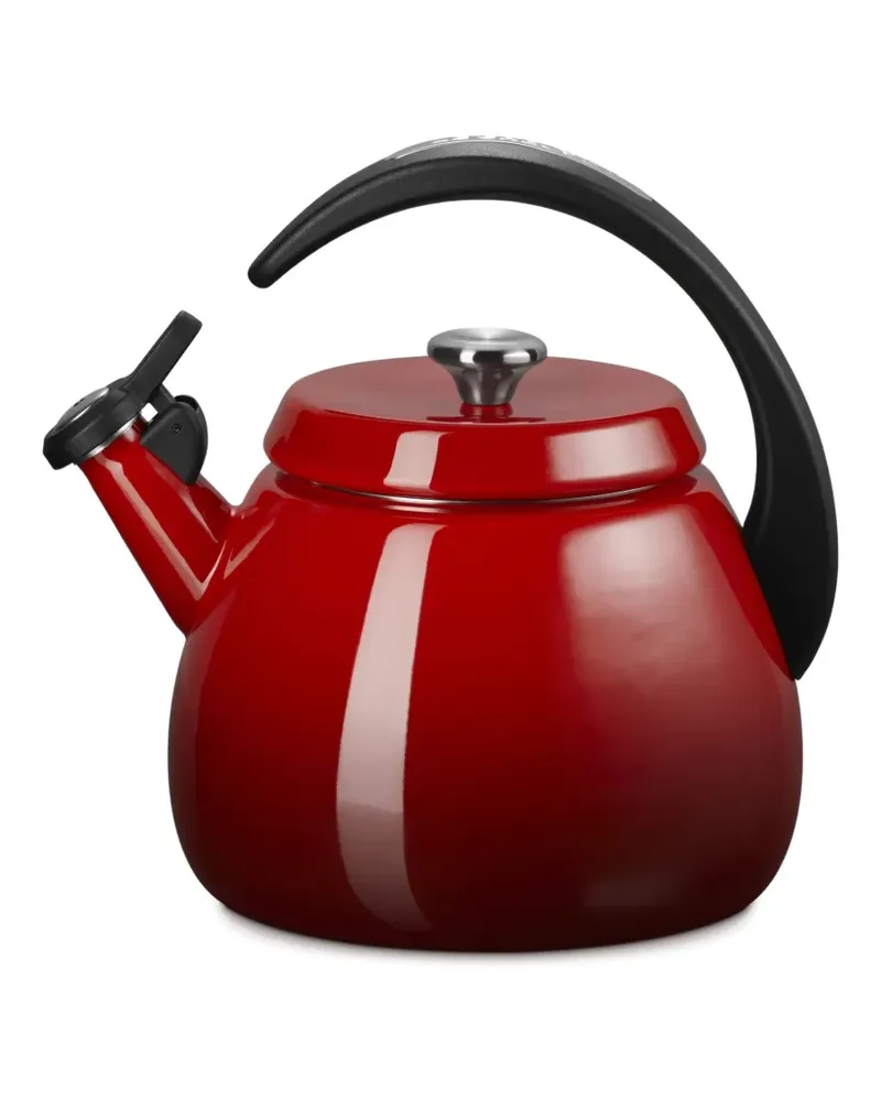 Le Creuset Cloche Wasserkocher mit Henkel (2,1l) - Rot Rot