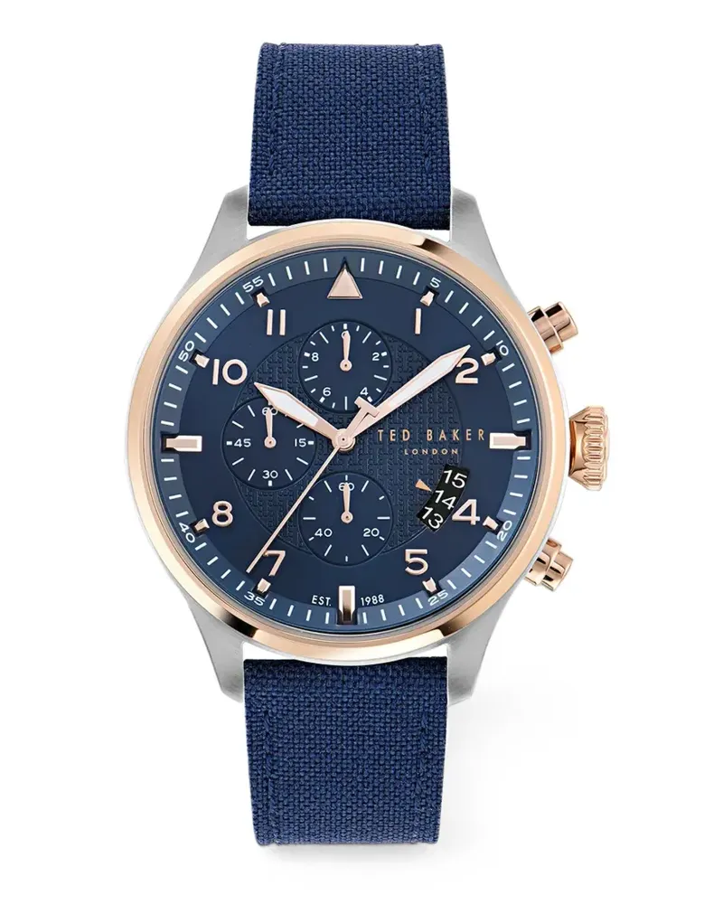 Ted Baker Chronograph 44mm watch - Blau Blau