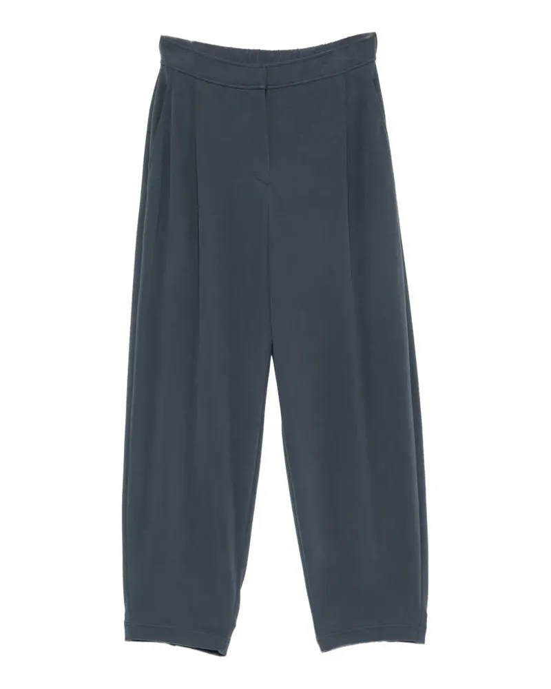 Brunello Cucinelli pleated track pants - Blau Blau