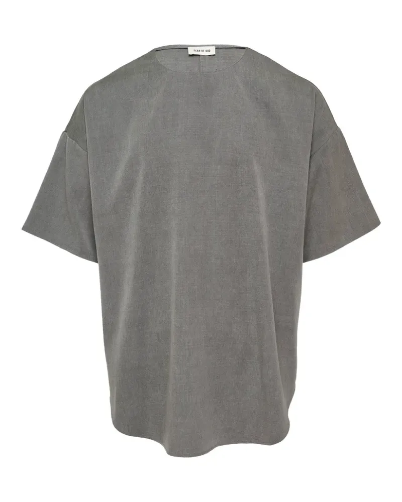 Fear of God drop-shoulder t-shirt - Grau Grau