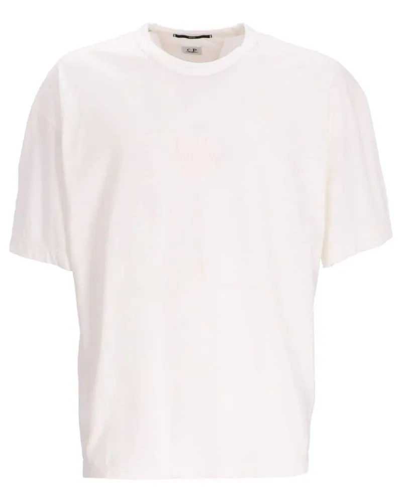 C.P. Company T-Shirt mit Logo - Nude Nude