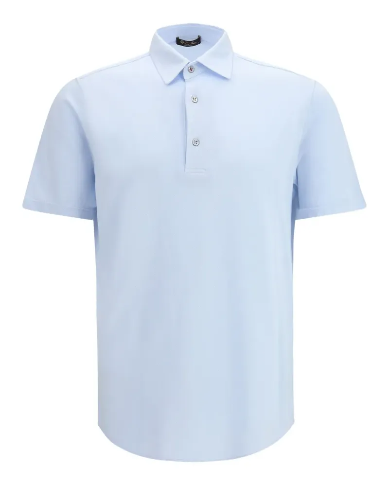 Loro Piana Brenna polo shirt - Blau Blau