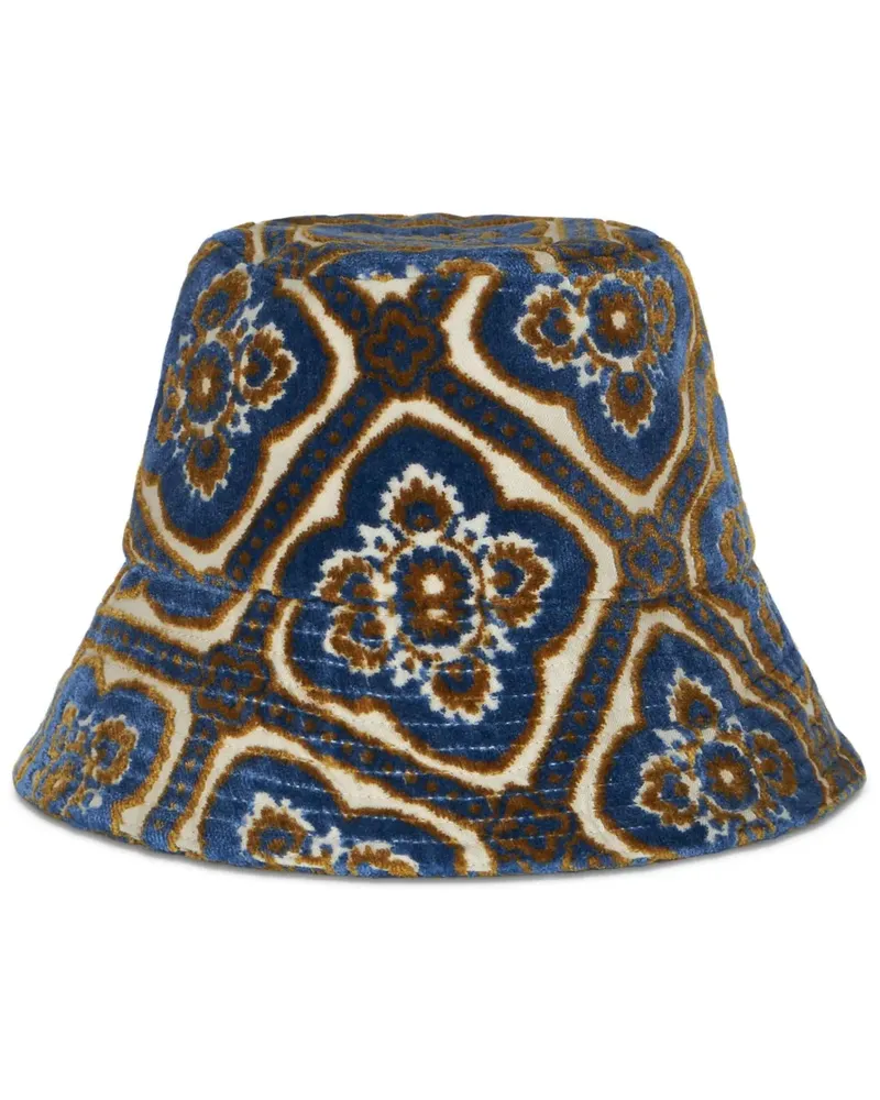 Etro Fischerhut mit Jacquardmuster - Blau Blau