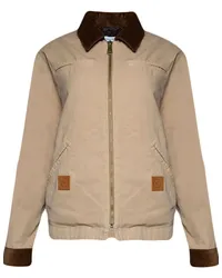 SPORTY & RICH SRHWC Canvas-Jacke Nude