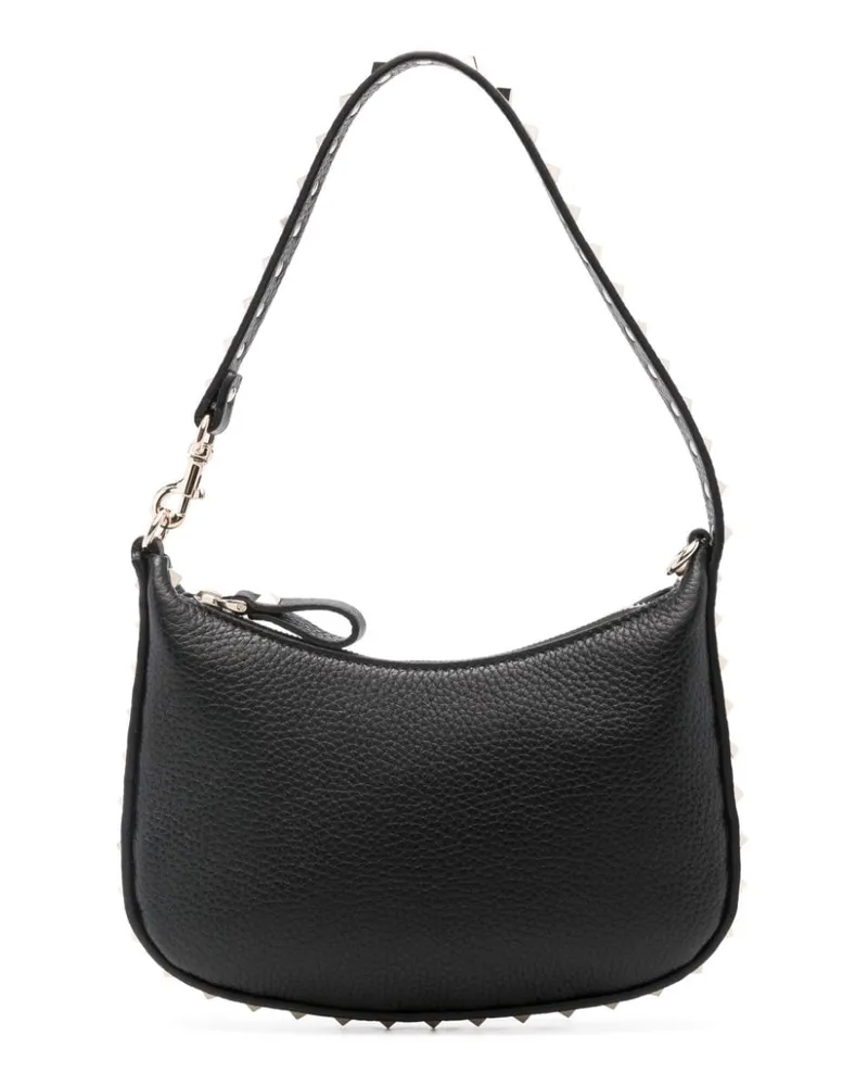 Valentino Garavani Mini Rockstud Schultertasche - Schwarz Schwarz