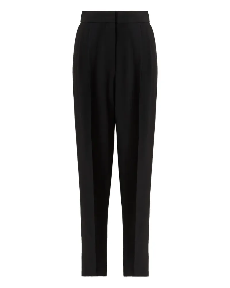 Fabiana Filippi Cady High-Waist-Hose mit Bundfalten - Schwarz Schwarz