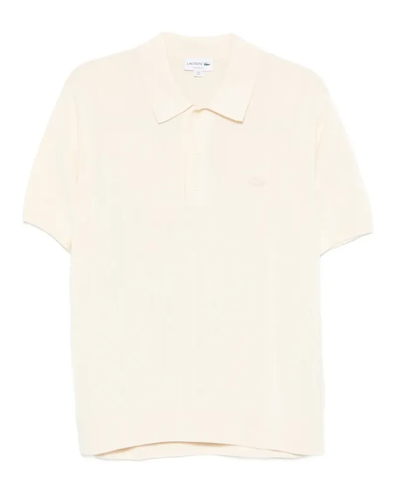 Lacoste Poloshirt mit kurzen Ärmeln - Nude Nude