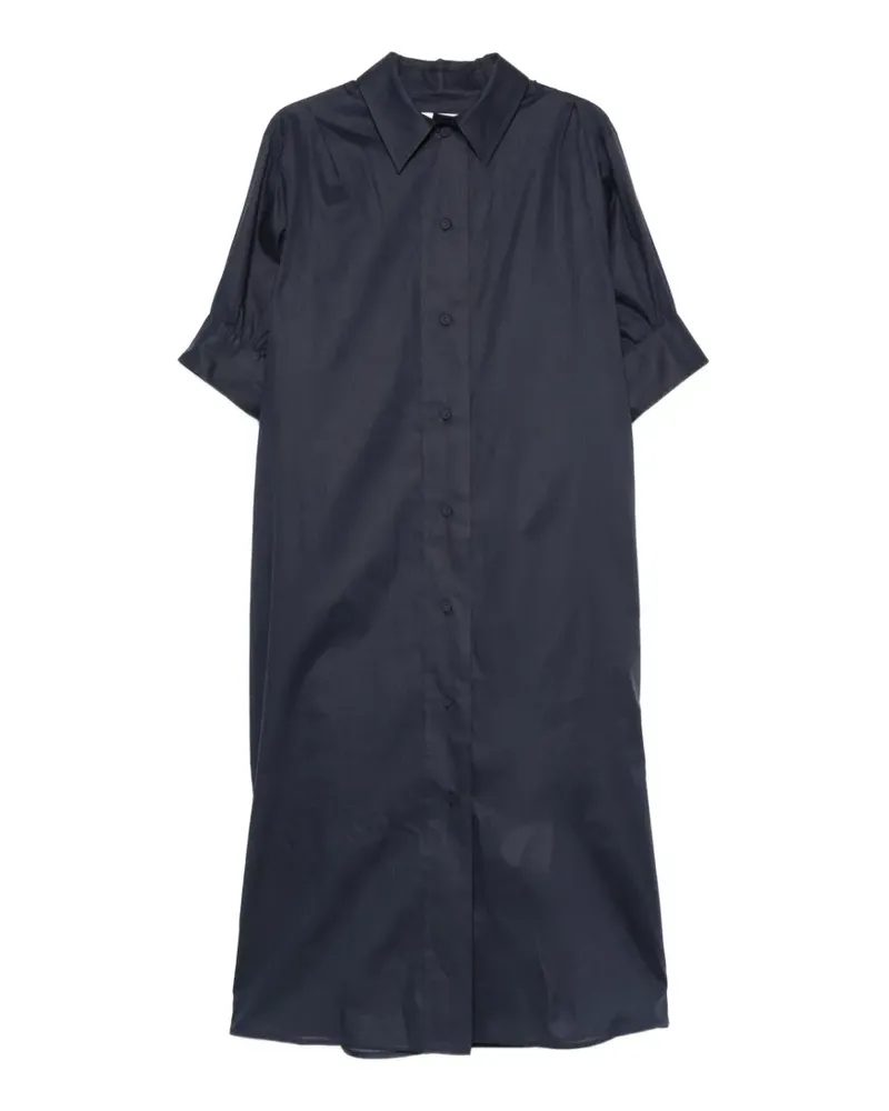 Jil Sander buttoned midi dress - Blau Blau