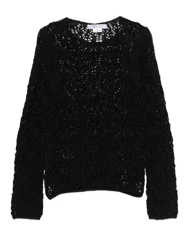 Comme des Garçons long-sleeves sweater - Schwarz Schwarz