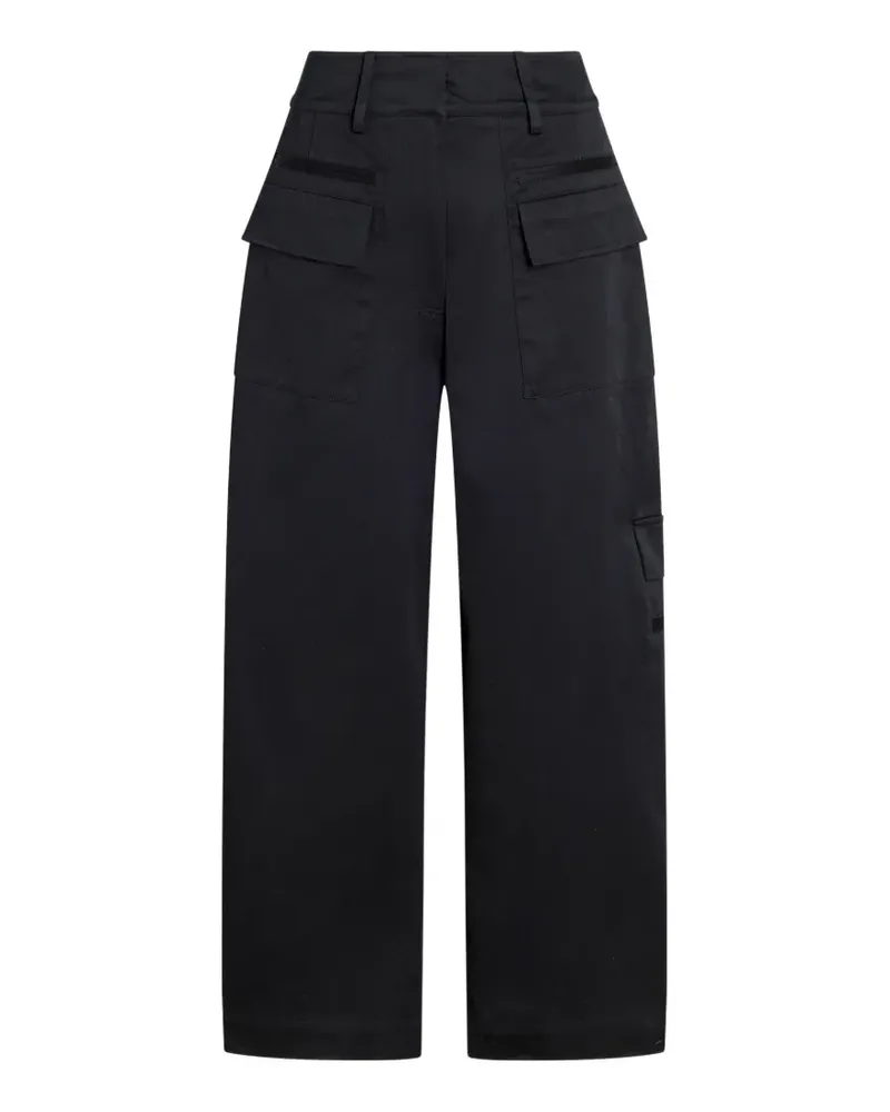 Proenza Schouler Talla cotton-twill cargo pants - Schwarz Schwarz