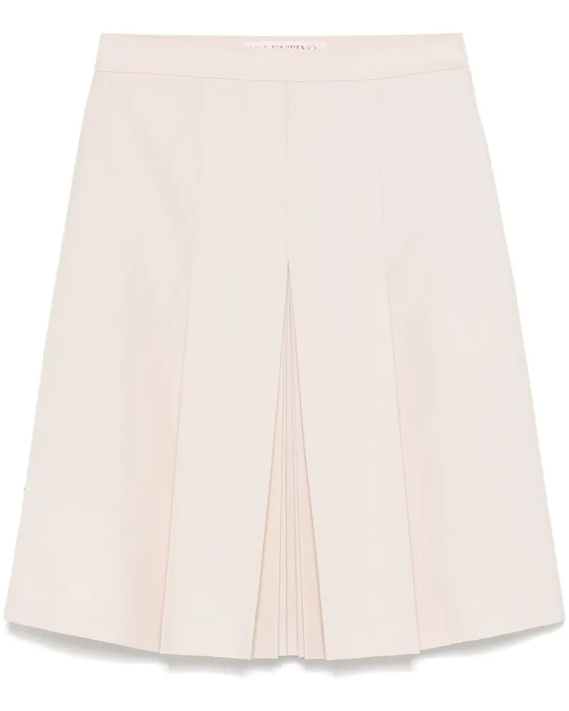 Valentino Garavani Minirock mit Falten - Nude Nude