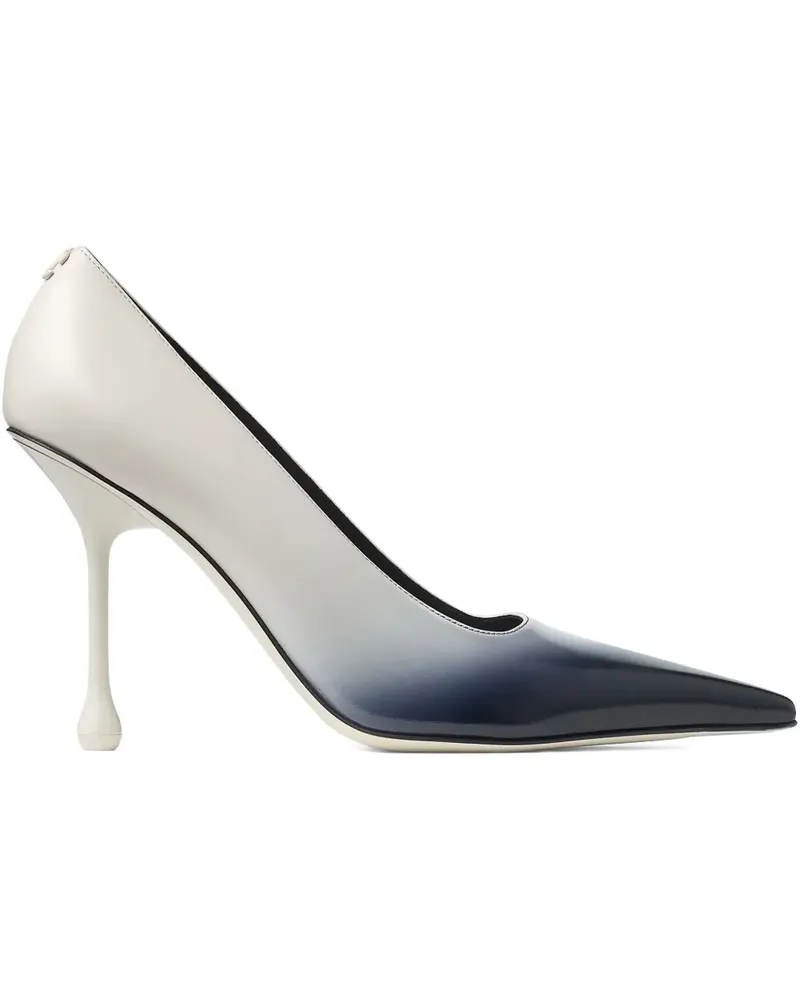 Jimmy Choo Ixia Pumps mit spitzer Kappe 85mm - Weiß Weiß