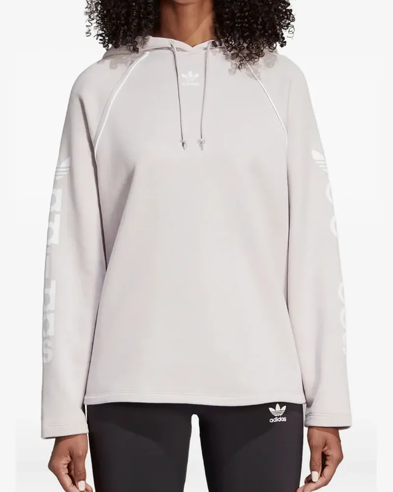 adidas Stadium Originals Ice Purple Hoodie - Grau Grau