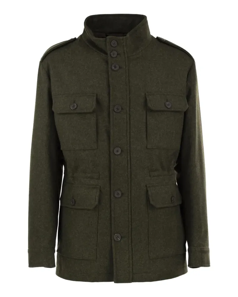 Schneiders Bob virgin-wool coat - Grün Grün