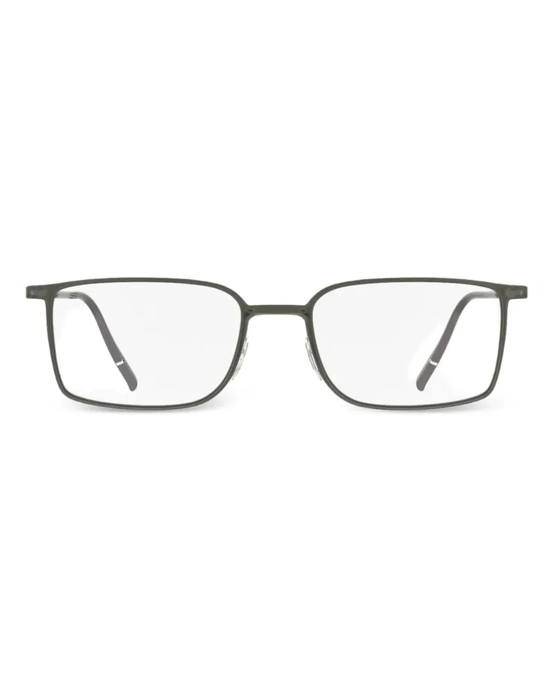 Silhouette Urban Lite Brille mit eckigem Gestell - Grün Grün