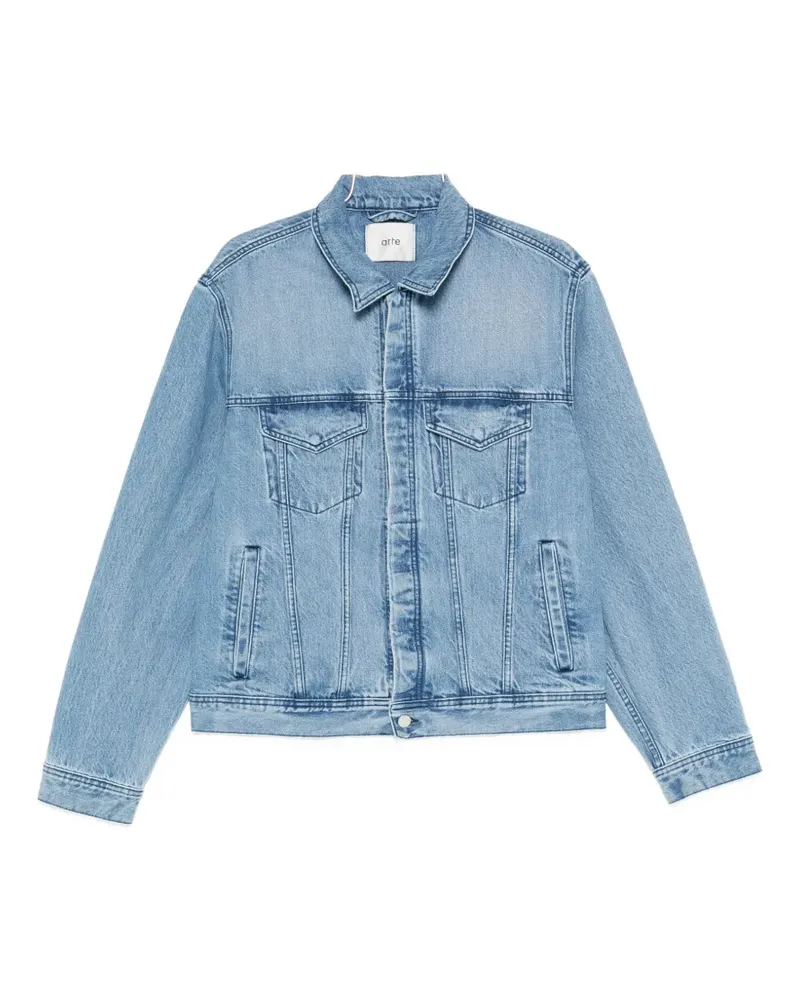 Arte Antwerp bleached denim jacket - Blau Blau