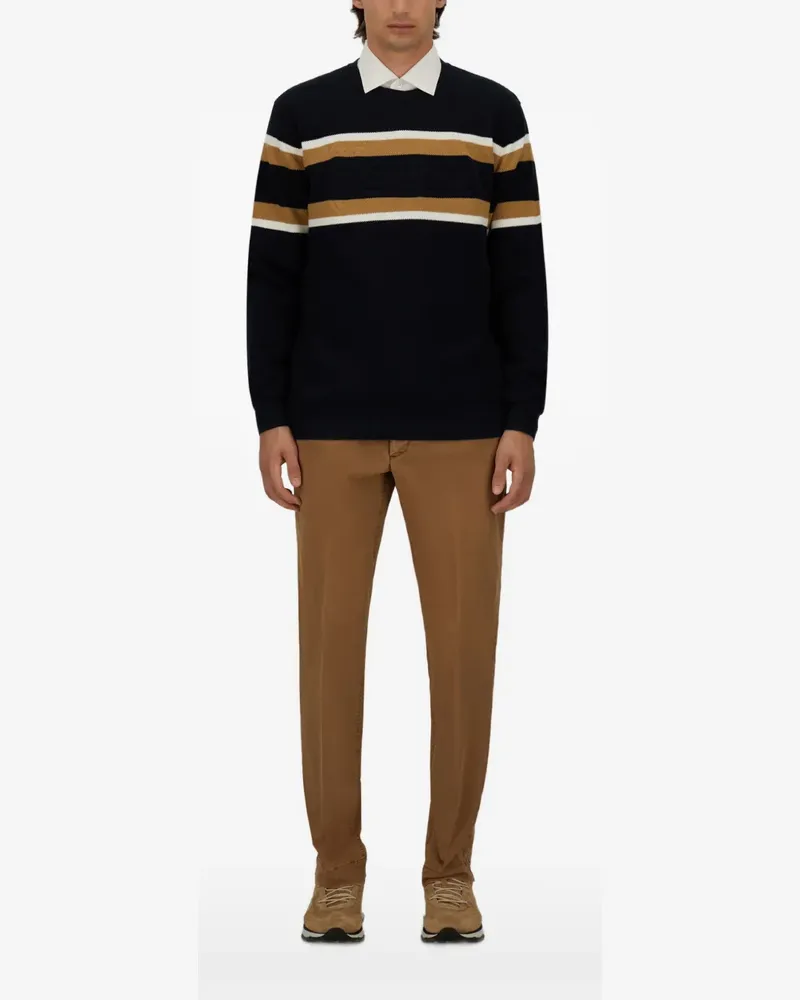 Herno striped sweatshirt - Blau Blau