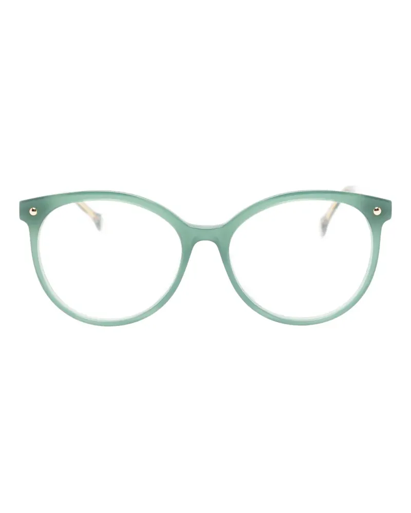 Carolina Herrera New York round-frame glasses - Grün Grün