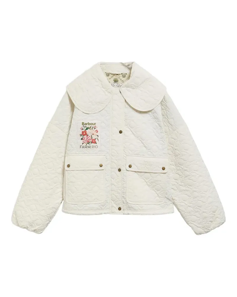 Barbour Gesteppte  FARM Rio Lotus Jacke - Nude Nude