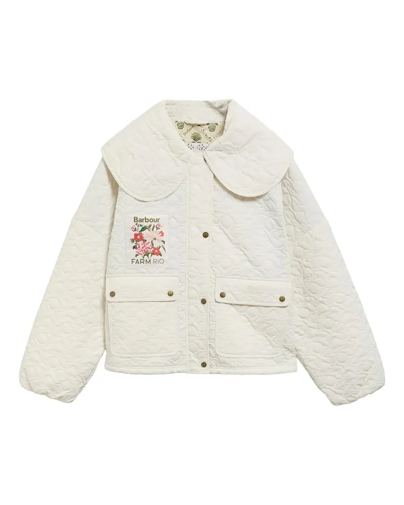 Barbour FARM Rio Lotus quilted jacket - Nude Nude