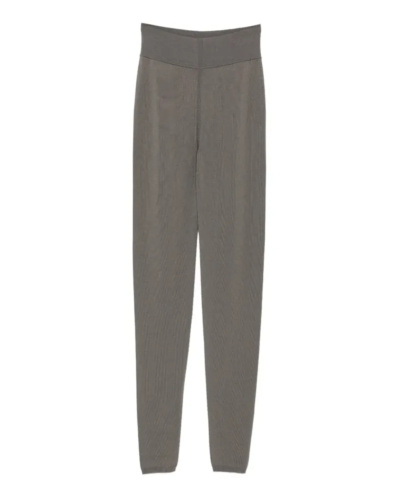Rick Owens Leggings mit hohem Bund - Grau Grau