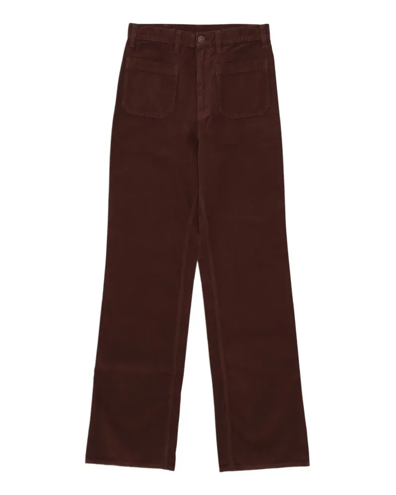 Fortela Jane corduroy bootcut trousers - Rot Rot