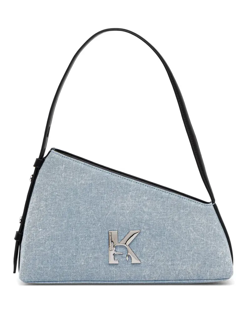 Karl Lagerfeld asymmetric tote bag - Blau Blau