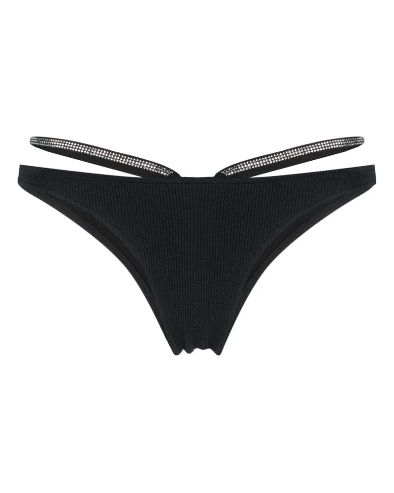 Heron Preston Bikinihöschen mit Strass - Schwarz Schwarz