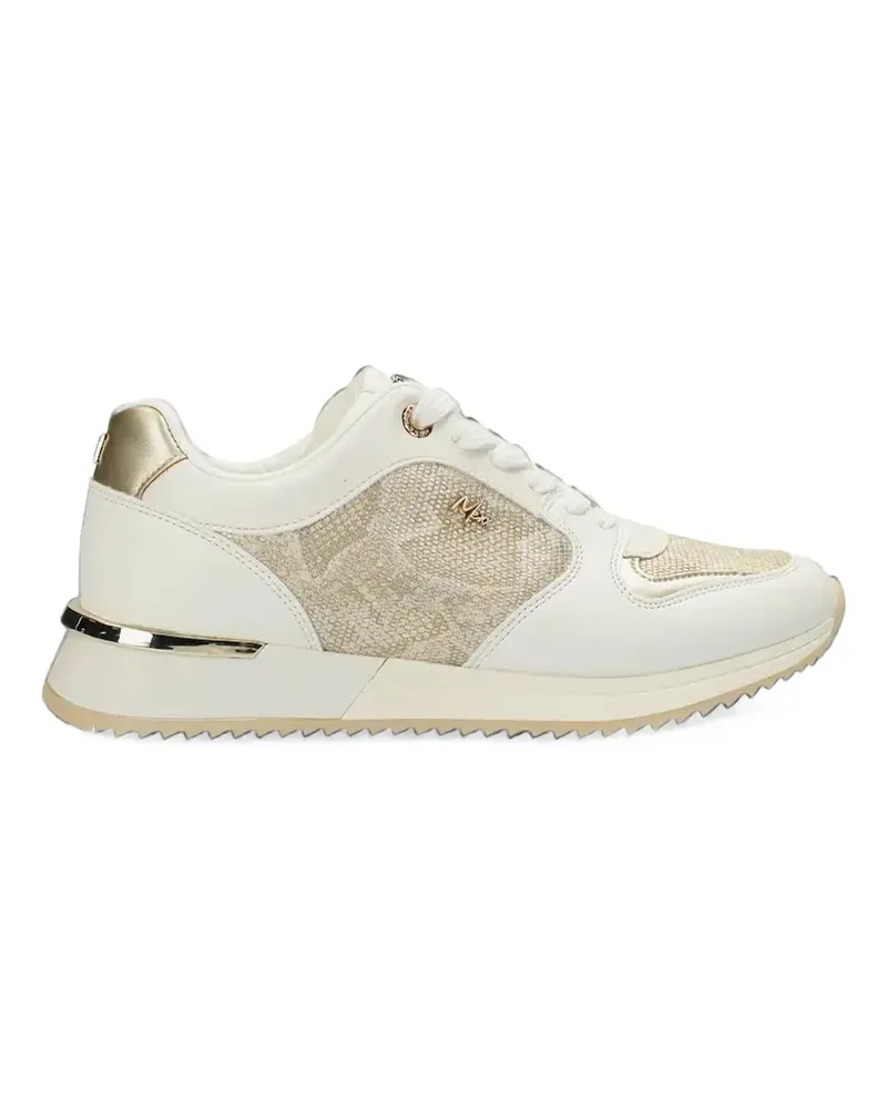 Mexx Fleur Ellen Sneakers mit Metallic-Einsatz - Weiß Weiß