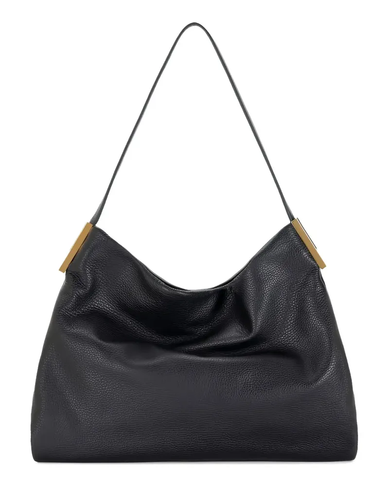 Elisabetta Franchi Handtasche aus Leder - Schwarz Schwarz