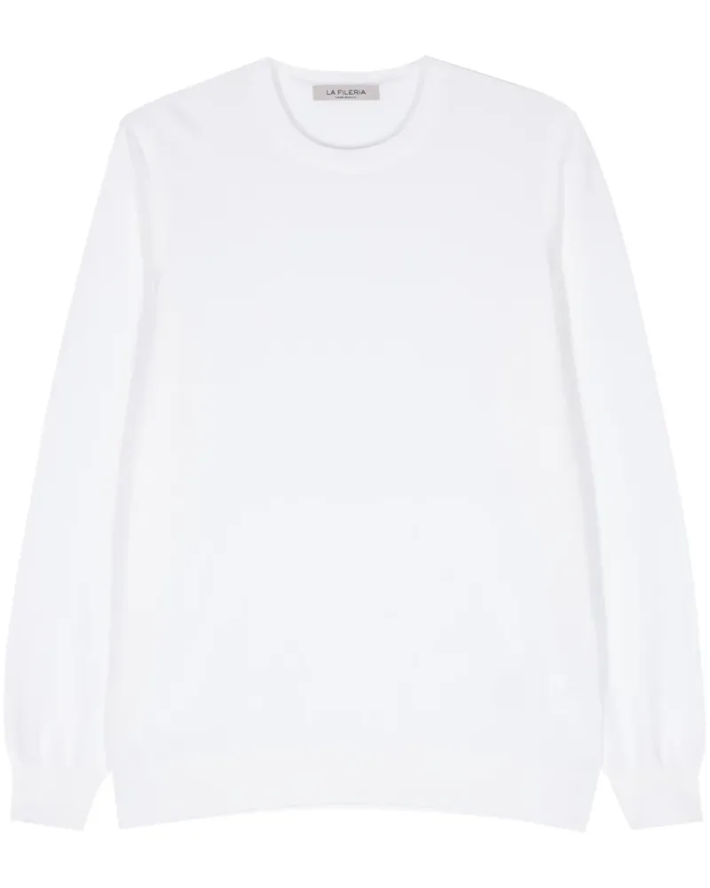 La Fileria Langärmeliger Pullover - Nude Nude