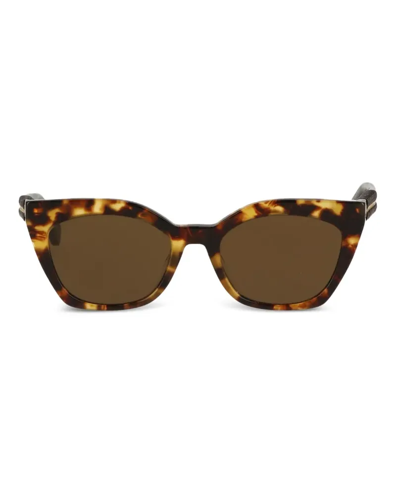 Stella McCartney Falabella Sonnenbrille in Schildpattoptik - Grau Grau